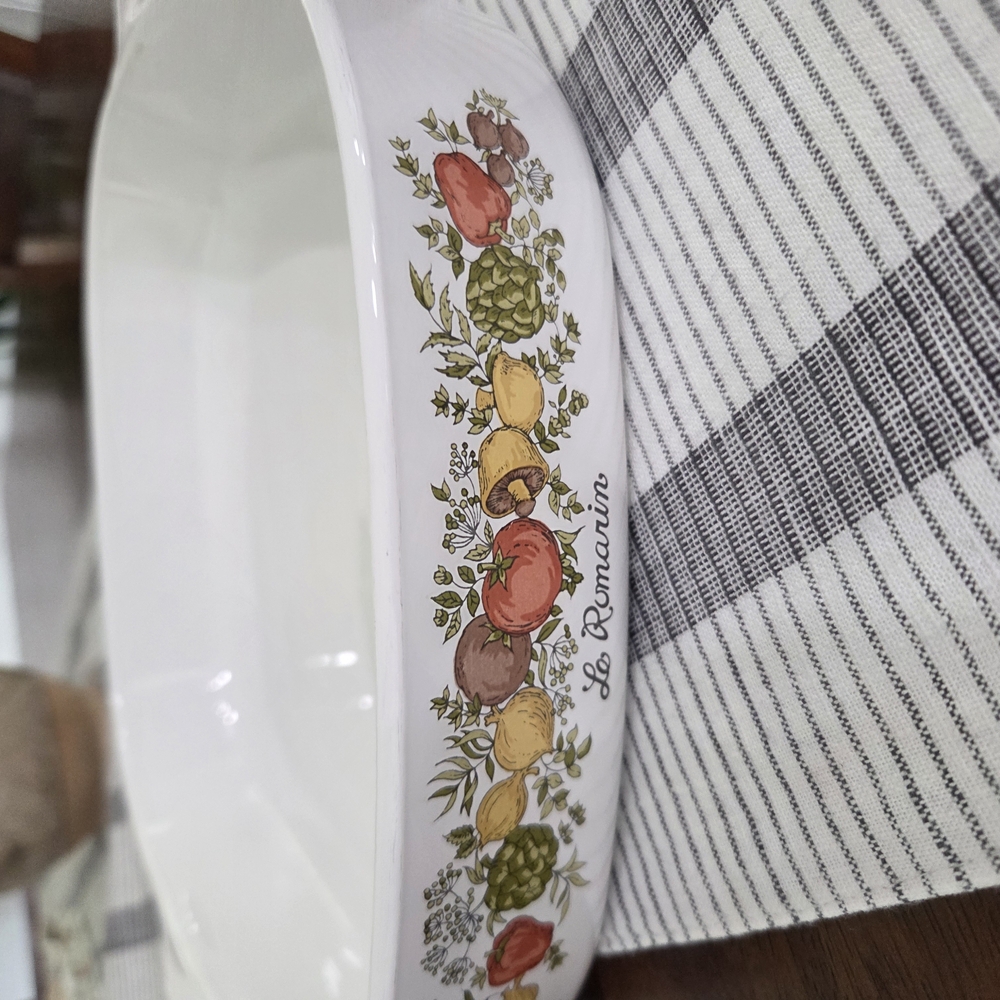 Corningware White Ceramic Baking Dish